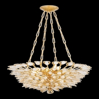 363-32-GL Corbett Lighting Vittoria 8 Lt. Chandelier with Gold Leaf Finish