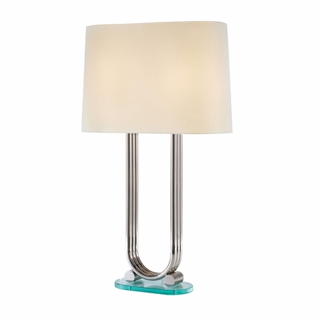 3645 Sonneman Lighting Ornamental Modernism Dorian Collection 2 Light Table Lamp