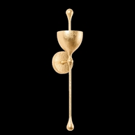 368-01-VGL Corbett Lighting Antalya 1 Lt. Wall Sconce with Vintage Gold Leaf Finish
