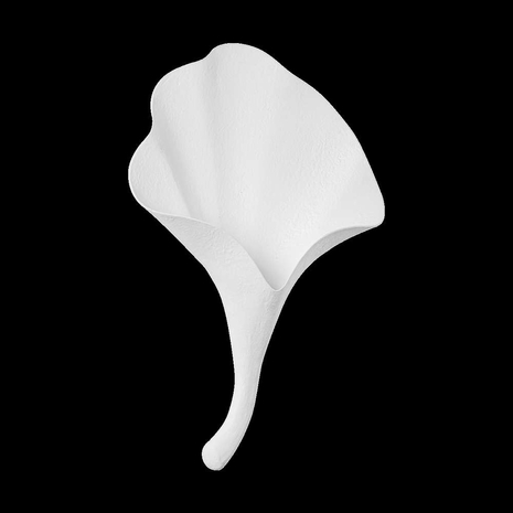 370-01-GSW Corbett Lighting Nolita 1 Lt. Wall Sconce with Gesso White Finish