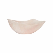 370009 Chelsea House Bucolic Oval Bowl - Pink (Lg)