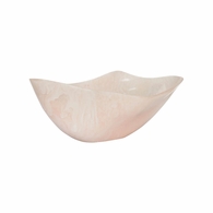370009 Chelsea House Bucolic Oval Bowl - Pink (Lg)