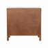 370070 Lisa Kahn Flower Of Life Cabinet - Brown