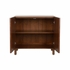 370070 Lisa Kahn Flower Of Life Cabinet - Brown
