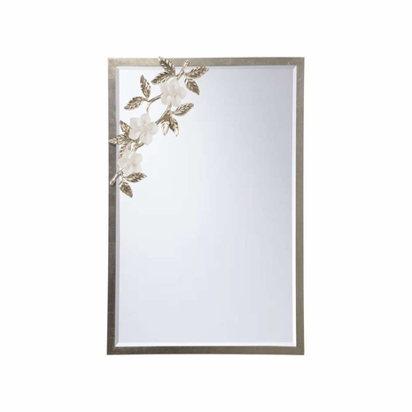 370082 Jamie Merida Clematis Mirror - Silver