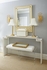 370087 Bradshaw Orrell Greek Hall Mirror - Cream
