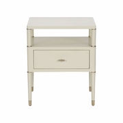 370096 Shayla Copas Landry Side Table - White