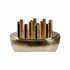 370102 Chelsea House Fluted Brass Vase