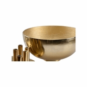 370102 Chelsea House Fluted Brass Vase