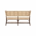 370116 Bill Cain Wrightsburg Bench - Brown