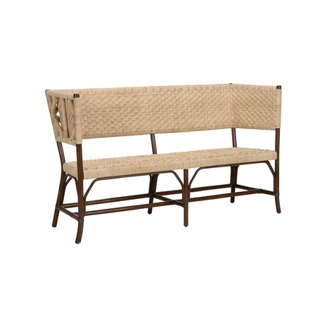 370116 Bill Cain Wrightsburg Bench - Brown