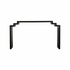 370126 Elizabeth Wicker Causeway Console - Black