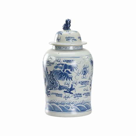 370169 Chelsea House Song Dragon Jar