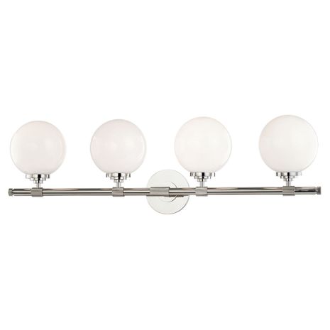 3704 Hudson Valley Bowery 4 Light Bath Bracket