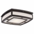 3713 Hudson Valley Elmore Large Led Flush Mount