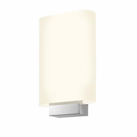 3718.01 Sonneman Link LED Contemporary Classics LED Tall Sconce with Polished Chrome Finish