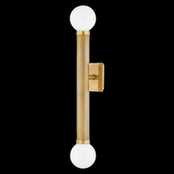 373-02-VB Corbett Lighting Pienza 2 Lt. Wall Sconce with Vintage Brass Finish