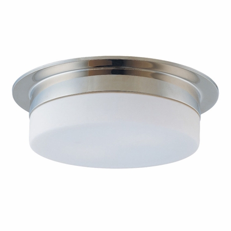 3743 Sonneman Lighting Modernist Flange Collection 3 Light Surface Mount