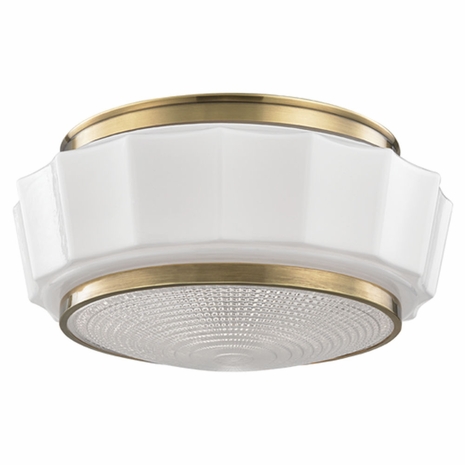3814F Hudson Valley Odessa 2 Light Flush Mount