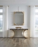 381991 Chelsea House Thames Console - Gold