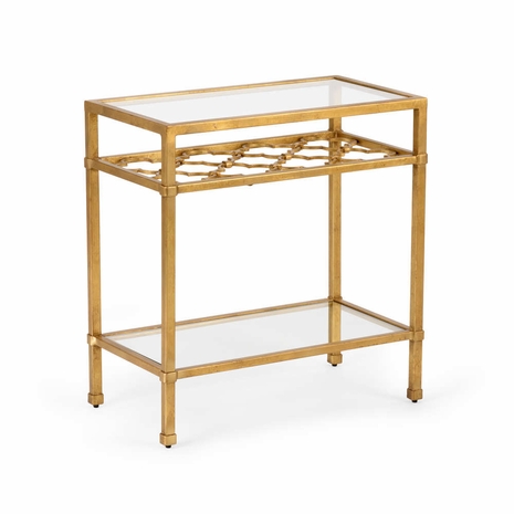 382297 Chelsea House Pacific Coast Table - Gold