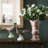 382633 Chelsea House 9in. Euro Ceramic Pheasants (Pr) with Hand Colored Finish