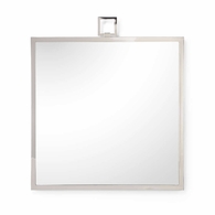 382678 Chelsea House Square Mirror - Nickel
