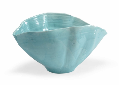 382981 Chelsea House Seafoam Glaze Hand Crafted - Porcelain Park Lane Planter - Seafoam