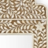 383012 Chelsea House Crown Mirror - Brown