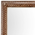 383020 Chelsea House 52in. Wood/Bone Inlay Henry Mirror - Natural with White/Plain Finish