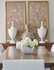383215 Chelsea House 8in. Porcelain Rhinehart Bowl - White with White Glaze Finish