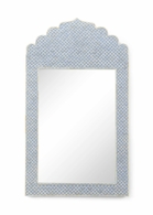 383487 Chelsea House Crown Mirror - Blue