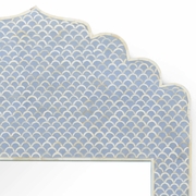 383487 Chelsea House Crown Mirror - Blue