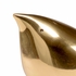 383557 Chelsea House Brass Polished Bird On Crystal (Lg)