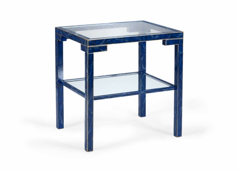 383655 Chelsea House Decker Side Table - Lapis