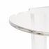 383662 Chelsea House Acrylic Clear Waynesboro Cocktail Table