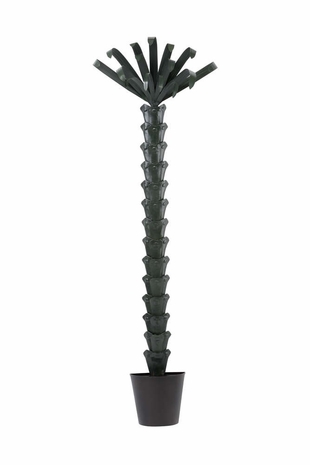 383719 Chelsea House Iron Hunter Green Palm Tree - Green