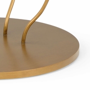383767 Chelsea House Glass Clear/Beveled Taylor Table