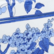 383790 Chelsea House Porcelain Blue/White Glaze Blue Bird Box (Lg)