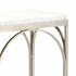 383900 Chelsea House Jamie Merida Marble Natural Gray Arches Console Table
