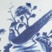 383995 Chelsea House Porcelain Blue/White Glaze Jinn Dynasty Vase