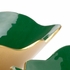 384058 Chelsea House Emerald Enameled Bowls (S3)