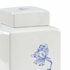 384325 Chelsea House Claire Bell Ceramic Blue/White Glaze Jizhou Vase - Tulip