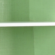 384432 Chelsea House Wood/Raffia/Metal White Lacquer/Gray/Brushed Nickel Houston Cabinet - Green