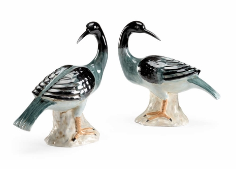 384575 Claire Bell Loon Sculptures - Green (Pr)