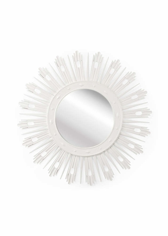 384762 Chelsea House Wasden Mirror - White