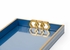 384804 Shayla Copas Serving Tray - Blue