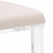 384808 Chelsea House Regency Hall Chair - Clear