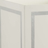 384888 Claire Bell Ibiza Wastebasket - Silver
