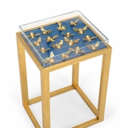 384962 Shayla Copas Flutter Side Table - Blue